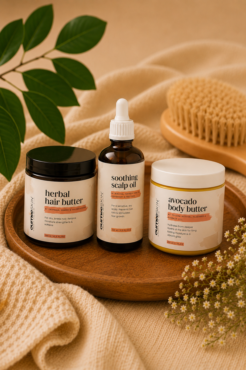 Hair & Skin Trio Bundle
